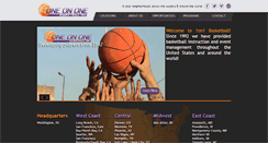 Desktop Screenshot of 1on1basketball.com